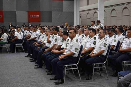 Ceremonia de premiación de la Policía de Santiago del Estero